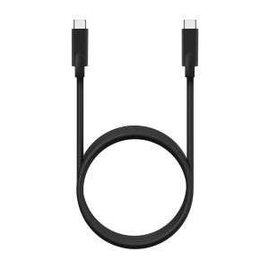 AISENS Cable USB 3.2 Gen2 10Gbps 4k@60Hz 5A 100W E-Marker, Tipo USB-C M-USB-C M, Negro, 3.0m