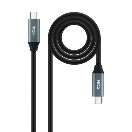 Nanocable 10.01.4303 cable USB USB 3.2 Gen 2x2 3 m USB C Negro, Gris
