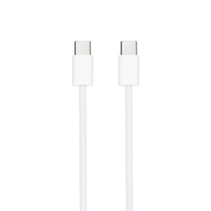 Nanocable Cable USB-C 2.0 60W 3A, USB-C M-USB-C M, Blanco, 2 m