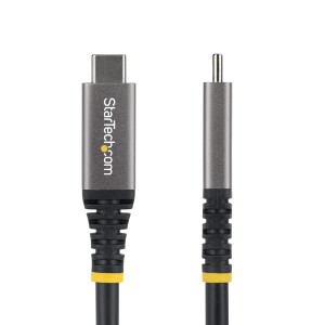 StarTech.com Cable USB4 3m - Cable USB-C Certificado USB-IF - 20Gbps - PD 240W EPR - 4K120 - DP 2.1 - Cable USB Tipo C -