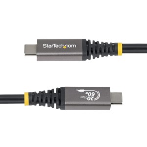 StarTech.com Cable USB4 3m - Cable USB-C Certificado USB-IF - 20Gbps - PD 240W EPR - 4K120 - DP 2.1 - Cable USB Tipo C -
