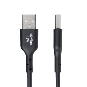 StarTech.com Cable de Carga USB-A a USB-C de 2m - Cable de Carga USB Tipo C - Carga Rápida de 3A - Cable de Transferencia de
