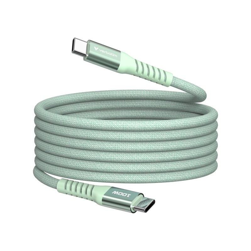 Verbatim 31855 cable USB USB 2.0 1,2 m USB C Verde