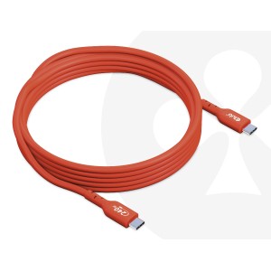 CLUB3D Cable certificado USB2 tipo C bidireccional USB-IF Datos 480 Mb, PD 240 W (48 V 5 A) EPR M M 3 m 9,84 pies