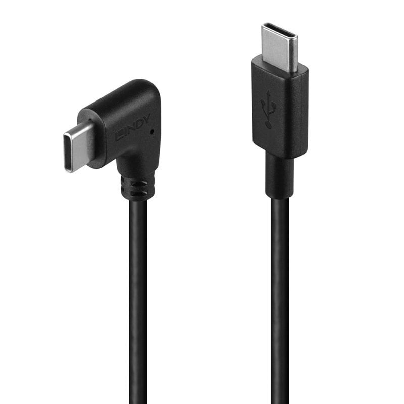Lindy 32004 cable USB USB 2.0 0,5 m USB C Negro