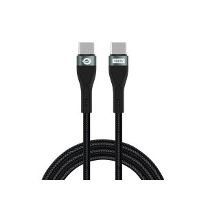 Conceptronic ETTA01B12 cable USB USB 2.0 1,2 m USB C Negro