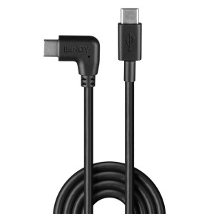 Lindy 32005 cable USB USB 2.0 1 m USB C Negro