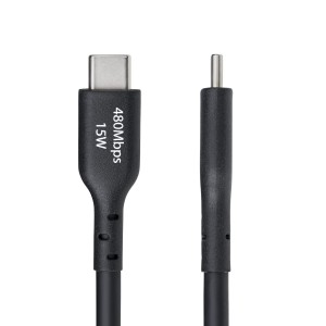 StarTech.com Cable Cargador USB-A a USB-C de 4m - Cable Adaptador USB-A a USB Tipo C - 3A - Cable de Carga y Sincronización -