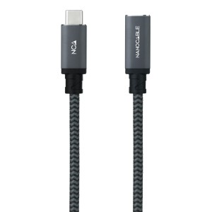 Nanocable 10.01.4500-COMB cable USB USB 3.2 Gen 2x2 0,5 m USB C Negro