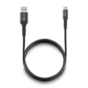 NGS KNOT-AC cable USB USB 2.0 1 m USB A USB C Negro