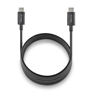 NGS ZYRO 60W-1 cable USB USB 2.0 1 m USB C Negro