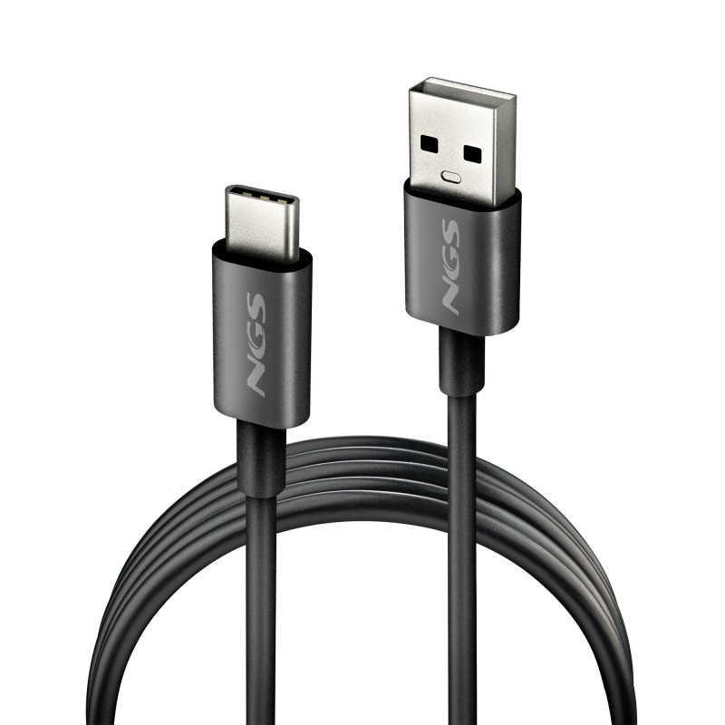 NGS ZYRO-AC cable USB USB 2.0 1 m USB A USB C Negro