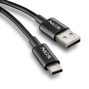 NGS ZYRO-AC cable USB USB 2.0 1 m USB A USB C Negro