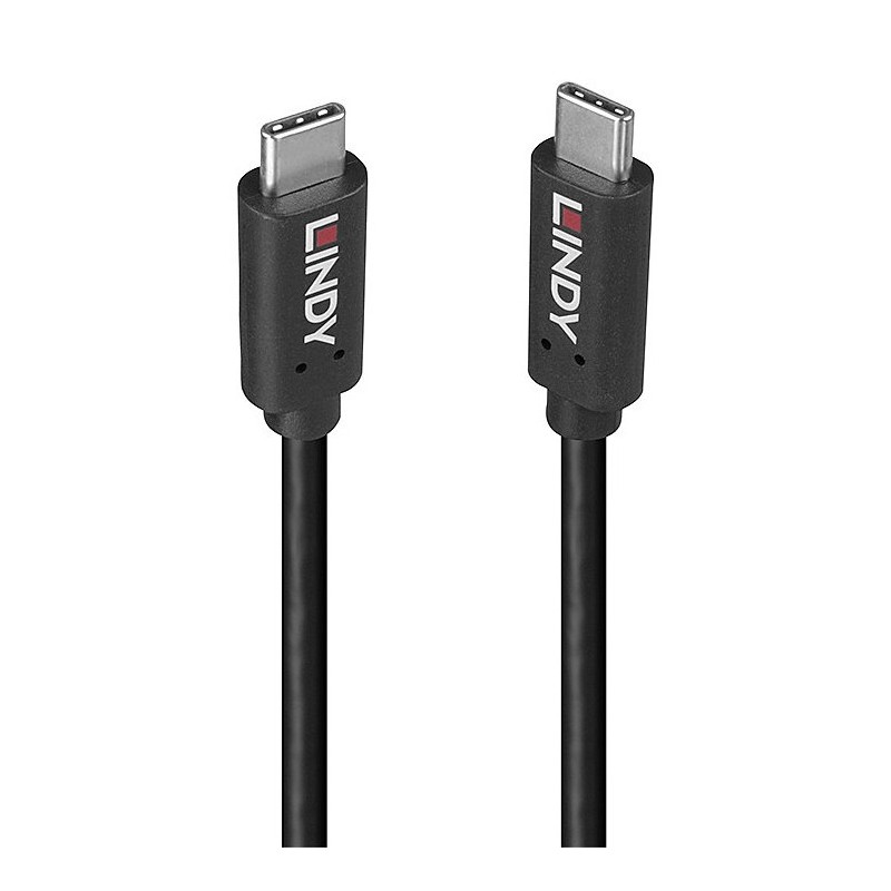 Lindy 36975 cable USB USB 3.2 Gen 2x2 0,5 m USB C Negro