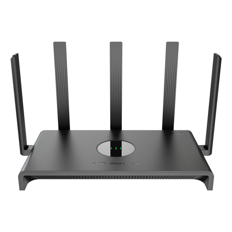 RG-EW3000GX PRO router inalámbrico Gigabit Ethernet Doble banda (2,4 GHz / 5 GHz) Negro