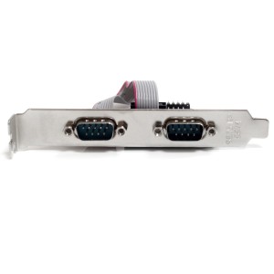 StarTech.com Adaptador Bracket de Placa Base Interna USB a 2 Puertos Serie - DB9 RS232