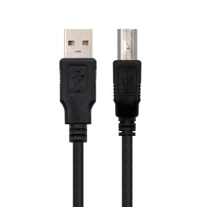 Nanocable CABLE USB 2.0 IMPRESORA, TIPO A M-B M, NEGRO, 3.0 M