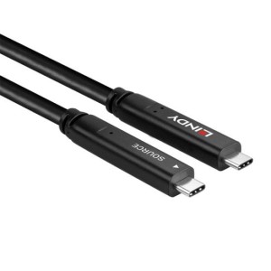 Lindy 43333 cable USB USB 3.2 Gen 1 (3.1 Gen 1) 10 m USB C Negro