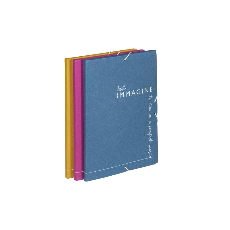 20010199 carpeta Cartón, Papel Colores surtidos Folio - Pack de 12 unidades - Color no elegible