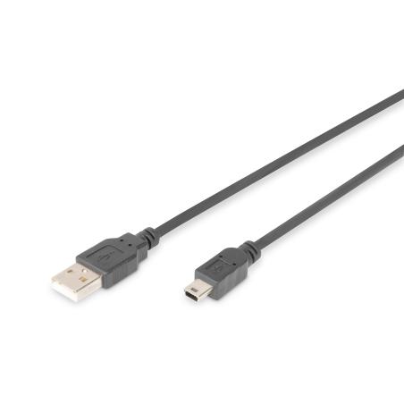 Cable de conexión USB-A - Mini-B, 1,8 m