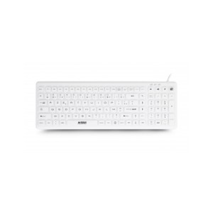 AKB69UF teclado Médico USB QWERTY Español Blanco