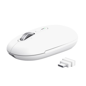 Trust Seron Slim Multi ratón Oficina Ambidextro RF Wireless + Bluetooth Óptico 3200 DPI