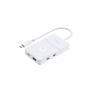 D-Link DUP-501 hub de interfaz USB 3.2 Gen 1 (3.1 Gen 1) Type-C 5000 Mbit s Blanco