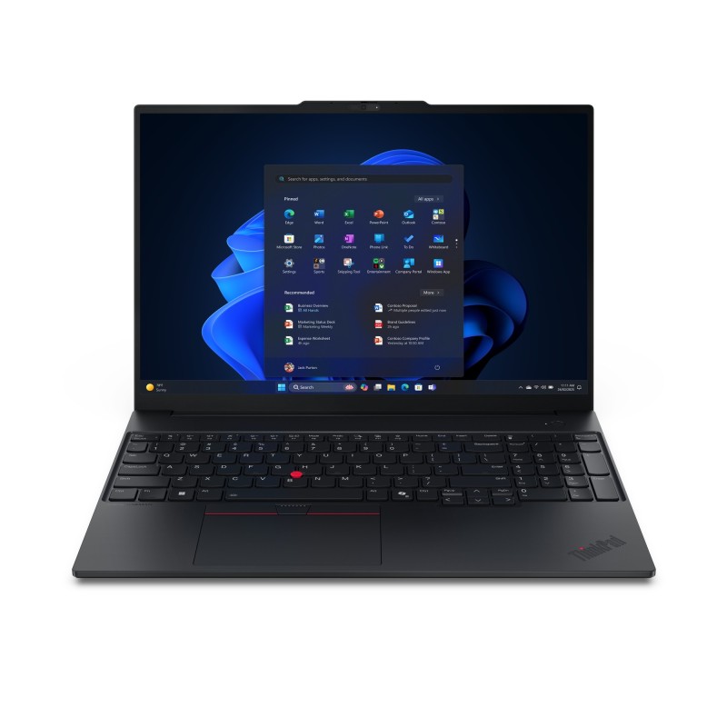 Lenovo ThinkPad E16 Gen 3 (Intel) Copilot+ PC Intel Core Ultra 7 258V Portátil 40,6 cm (16") WUXGA 32 GB 1 TB SSD Wi-Fi 6E