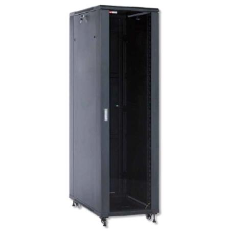 WPN-RNA-32808-BS armario rack 32U Rack o bastidor independiente Negro