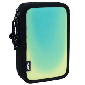 MILAN PLUMIER 2 PISOS C/CONTENIDO SUNSET NEGRO/VERDE