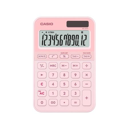 MS-20YC calculadora Escritorio Calculadora básica Rosa claro