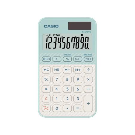 SL-310YC calculadora Bolsillo Calculadora básica Verde claro