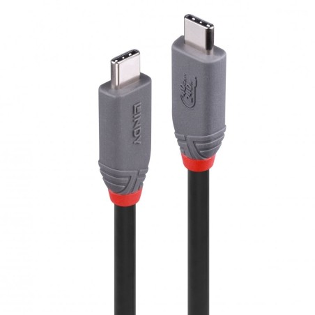 Lindy 36956 cable USB USB4 Gen 3x2 0,8 m USB C Negro
