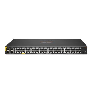 Aruba Networking 6100 48G Class4 PoE 4SFP+ 370W Gestionado L3 Gigabit Ethernet (10/100/1000) Energía sobre Ethernet (PoE) 1U Neg