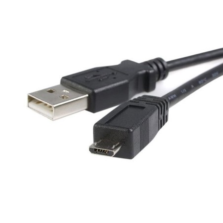 StarTech.com Cable 3m Micro USB B a USB A Cargador para Teléfono Móvil Datos USB 2.0 - Macho a Macho - Negro