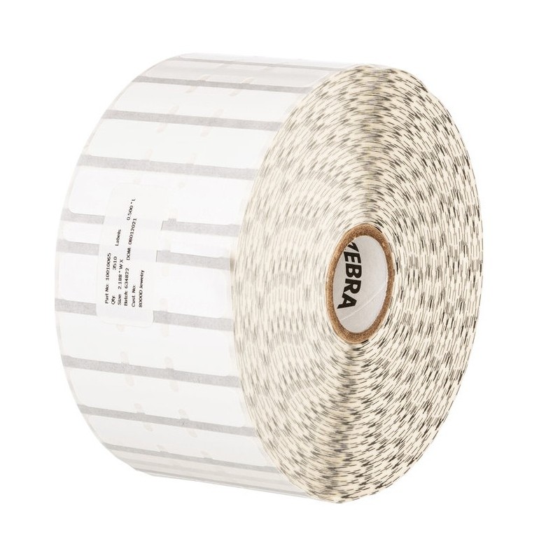 Zebra 8000D Jewelry Blanco Etiqueta para impresora autoadhesiva