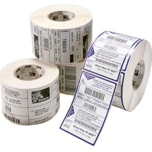 Zebra Z-Perform 1000T Blanco Perm Adhesive