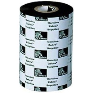 Zebra 3400 Wax-Resin cinta térmica 450 m Negro