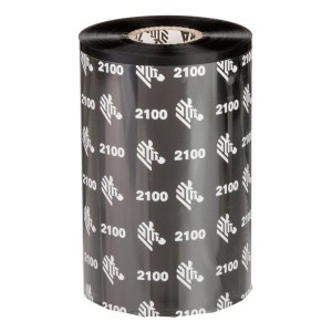 Zebra 2100 High-Performance Wax cinta térmica 450 m Negro