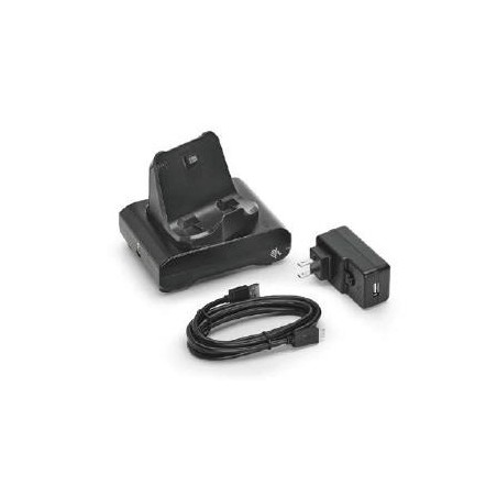 Zebra CRD-MPM-1SCHGEU1-01 cargador de dispositivo móvil Impresora portátil Negro Corriente alterna Interior