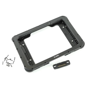 Zebra RUGGED FRAME 10IN W  RUGGED IO Protectora Negro