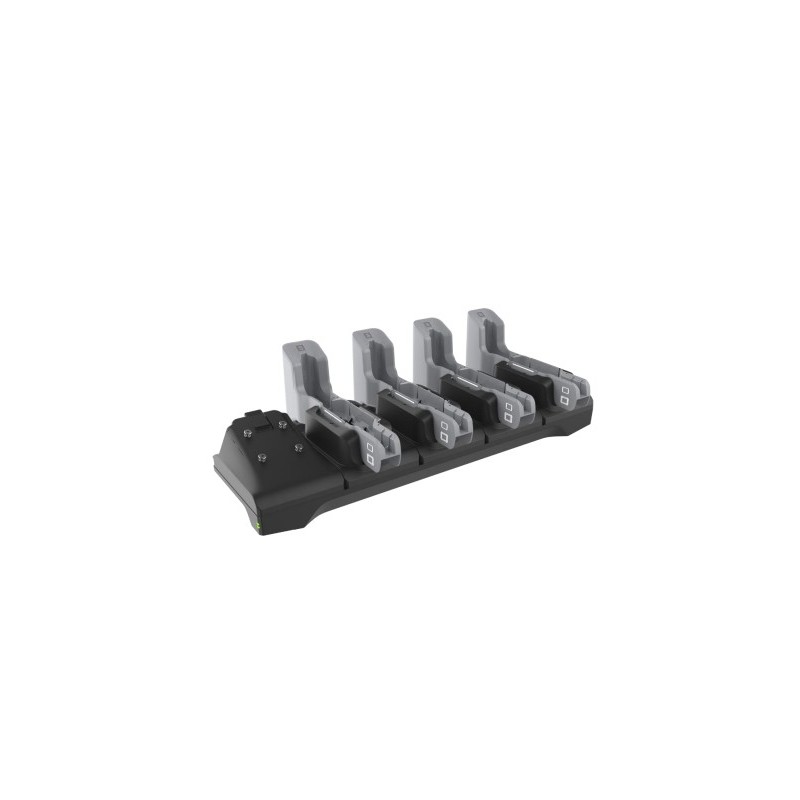 Zebra CRD-ET4X-4S8I1-01 cargador de dispositivo móvil Tableta Negro, Gris Corriente alterna Interior