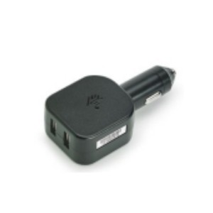 Zebra CHG-AUTO-USB1-01 cargador de dispositivo móvil PDA Negro Encendedor de cigarrillos