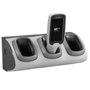 Motorola CRD-MC18-3SLOTH-01 cargador de dispositivo móvil PDA Gris Corriente alterna, CC Interior