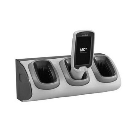 Motorola CRD-MC18-3SLOTH-01 cargador de dispositivo móvil PDA Gris Corriente alterna, CC Interior