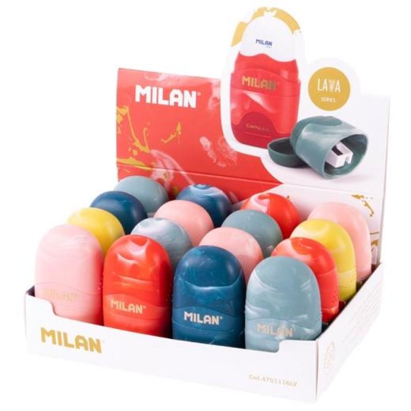 MILAN AFILABORRAS CAPSULE LAVA SURTIDO CAJA EXPOSITORA 16 UD - Color no elegible