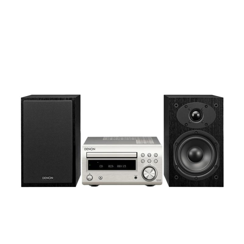 D-M41 Minicadena de música para uso doméstico 60 W Plata