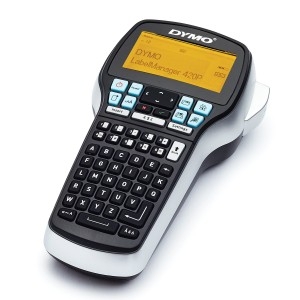 DYMO LabelManager 420P kit de etiquetadora | Impresora de etiquetas portátil y recargable de alto rendimiento | teclado ABCcon