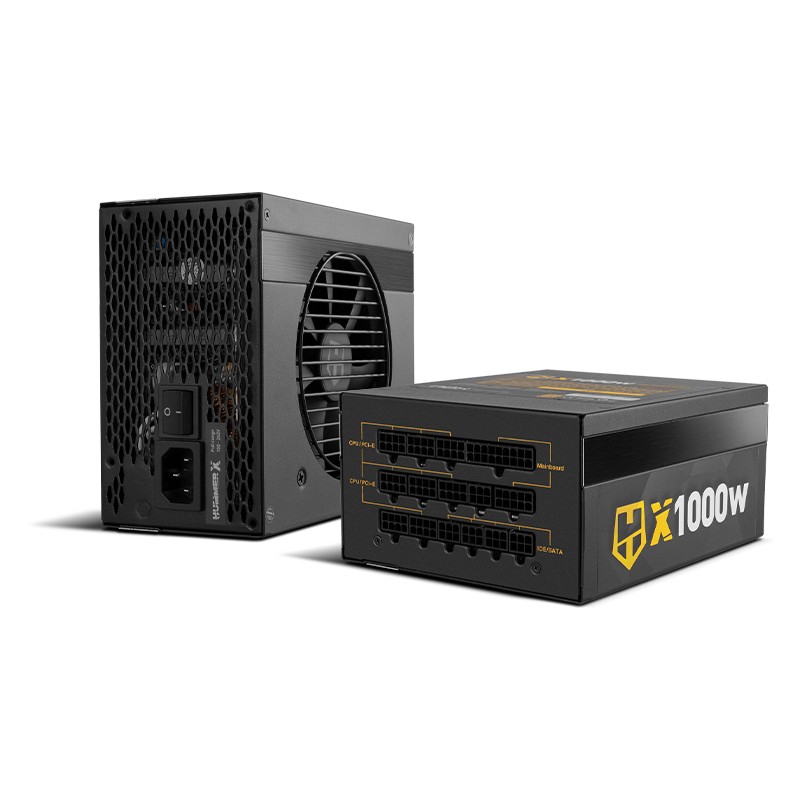 HUMMER X 1000W PLUS GOLD unidad de fuente de alimentación 24-pin ATX Negro