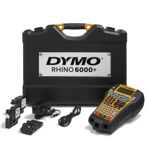 DYMO Rhino 6000+ Etiquetadora Kit de maletín | Rotuladora con múltiples funciones y conexión a PC